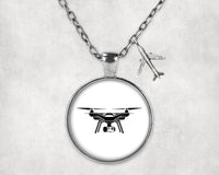 Thumbnail for Drone Silhouette Designed Necklaces