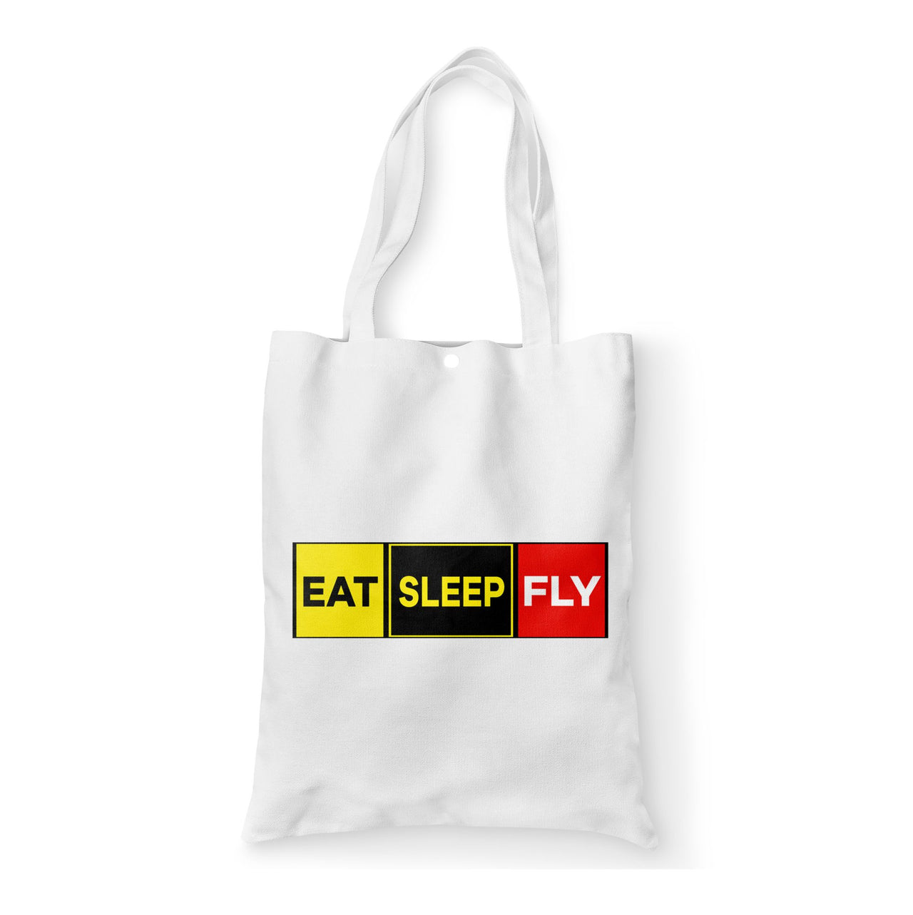 Eat Sleep Fly (Colourful) Designed Tote Bags