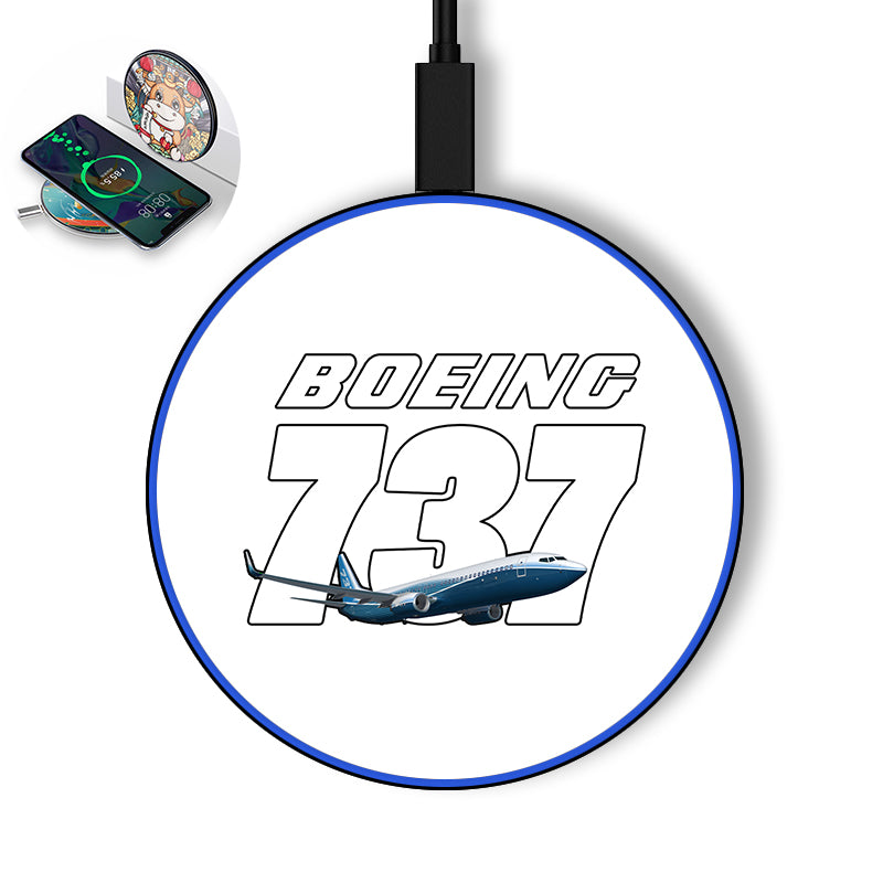 Super Boeing 737+Text Designed Wireless Chargers