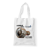 Thumbnail for Airbus A320 & V2500 Engine Designed Tote Bags