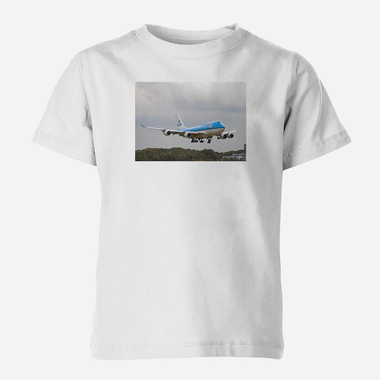 Landing KLM's Boeing 747 Designed Children T-Shirts