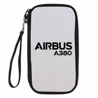 Thumbnail for Airbus A380 & Text Designed Travel Cases & Wallets