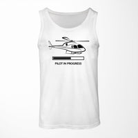 Thumbnail for Pilot In Progress (Helicopter) Designed Tank Tops