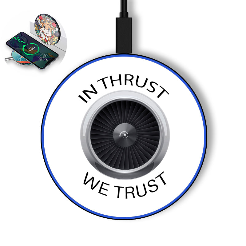 In Thrust We Trust Designed Wireless Chargers