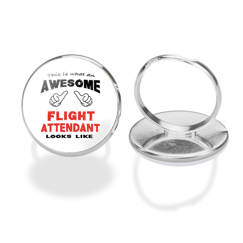 Flight Attendant Designed Rings