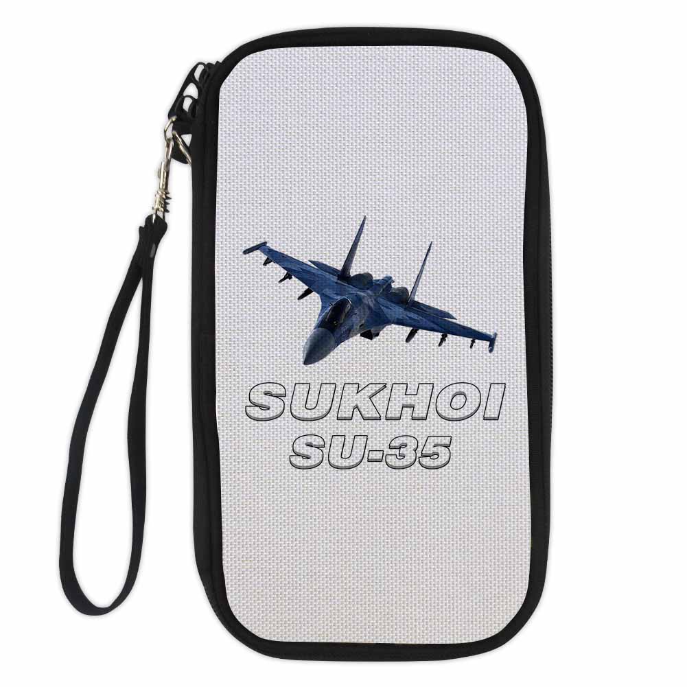 The Sukhoi SU-35 Designed Travel Cases & Wallets