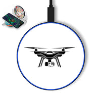 Thumbnail for Drone Silhouette Designed Wireless Chargers