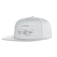 Thumbnail for How Planes Fly Designed Snapback Caps & Hats