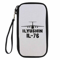 Thumbnail for ILyushin IL-76 & Plane Designed Travel Cases & Wallets