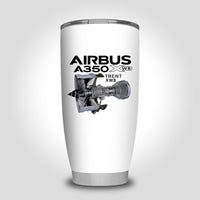 Thumbnail for Airbus A350 & Trent Wxb Engine Designed Tumbler Travel Mugs