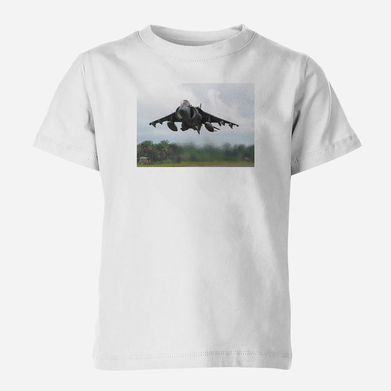 Departing Super Fighter Jet Designed Children T-Shirts