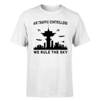 Thumbnail for Air Traffic Controllers - We Rule The Sky Designed T-Shirts
