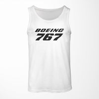 Thumbnail for Boeing 767 & Text Designed Tank Tops