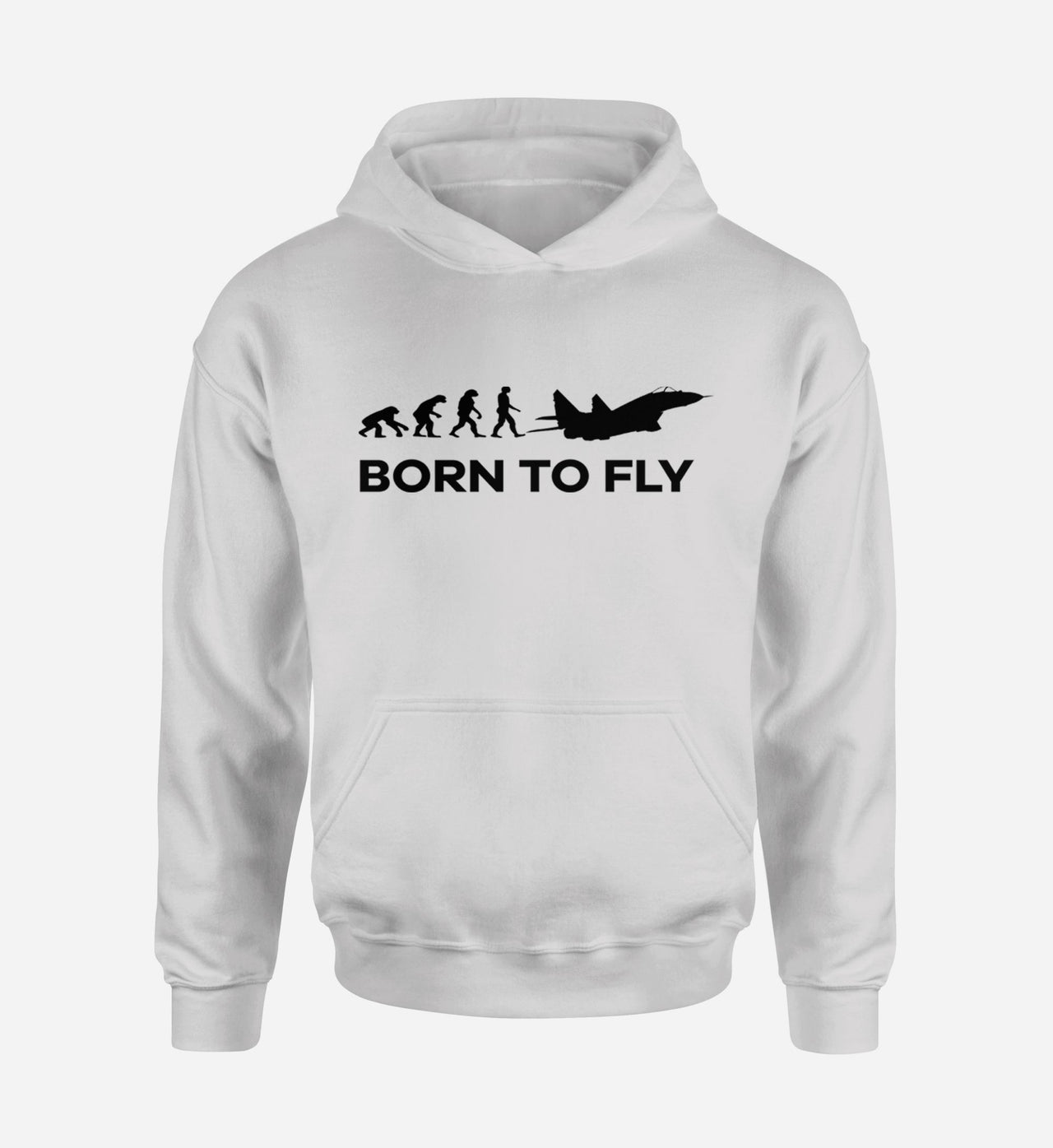Born To Fly Military Designed Hoodies