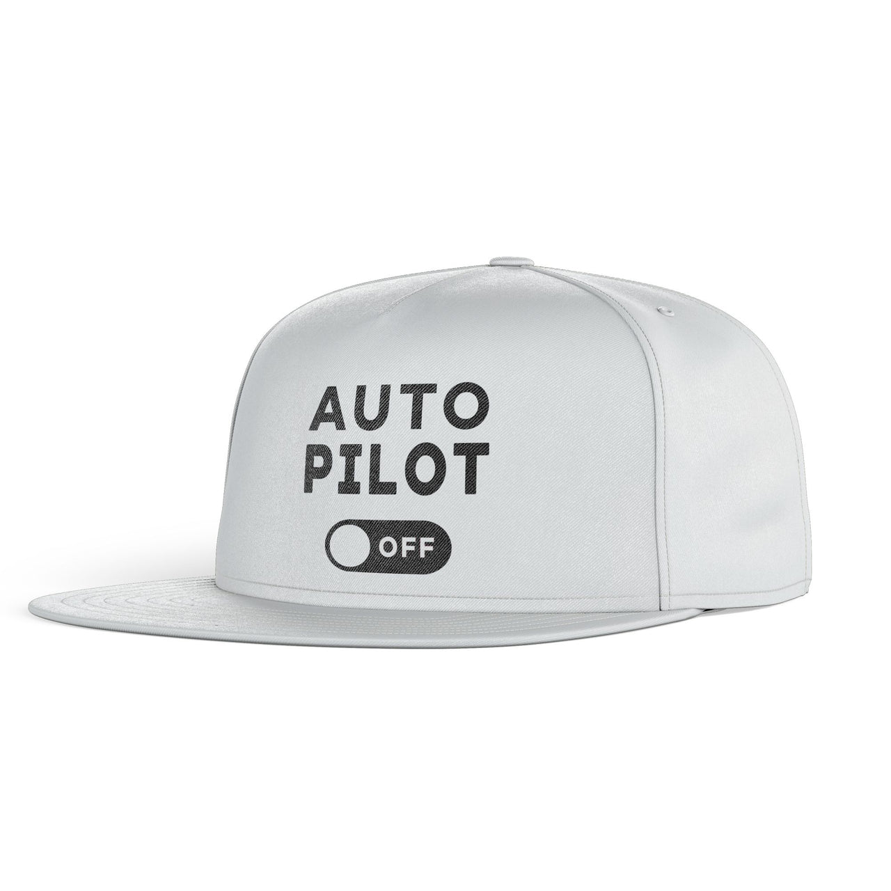 Auto Pilot Off Designed Snapback Caps & Hats