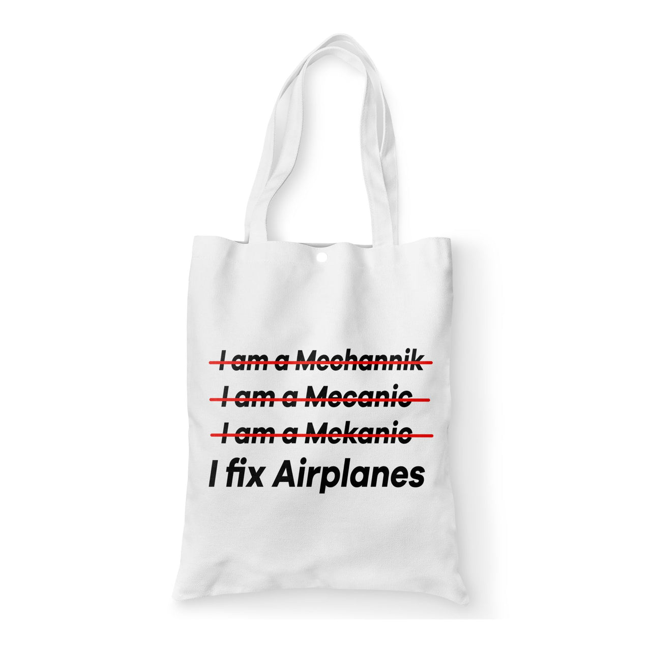 I Fix Airplanes Designed Tote Bags