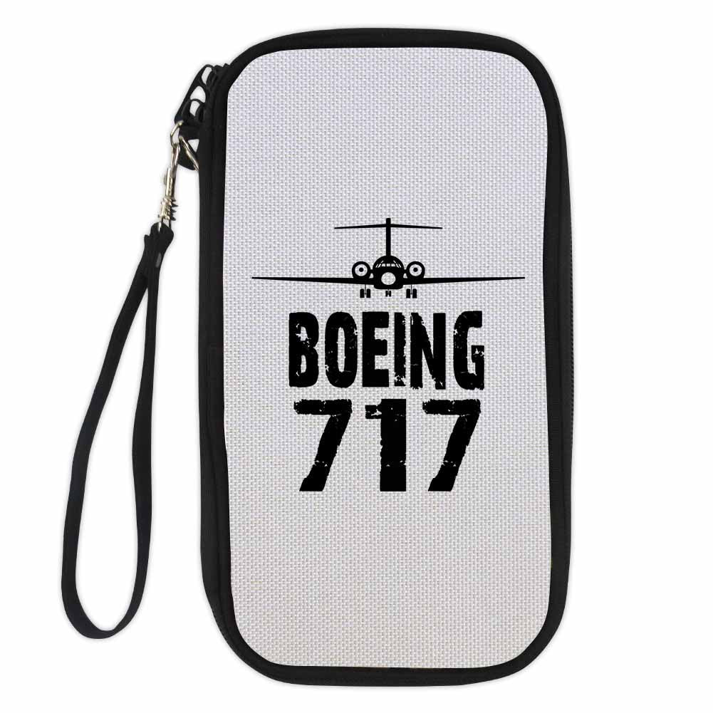 Boeing 717 & Plane Designed Travel Cases & Wallets