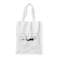 Thumbnail for Super Boeing 737 Designed Tote Bags