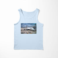 Thumbnail for Lufthansa's A380 At The Gate Designed Tank Tops