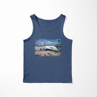 Thumbnail for Lufthansa's A380 At The Gate Designed Tank Tops