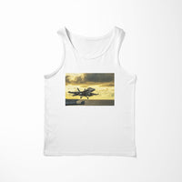 Thumbnail for Departing Jet Aircraft Designed Tank Tops