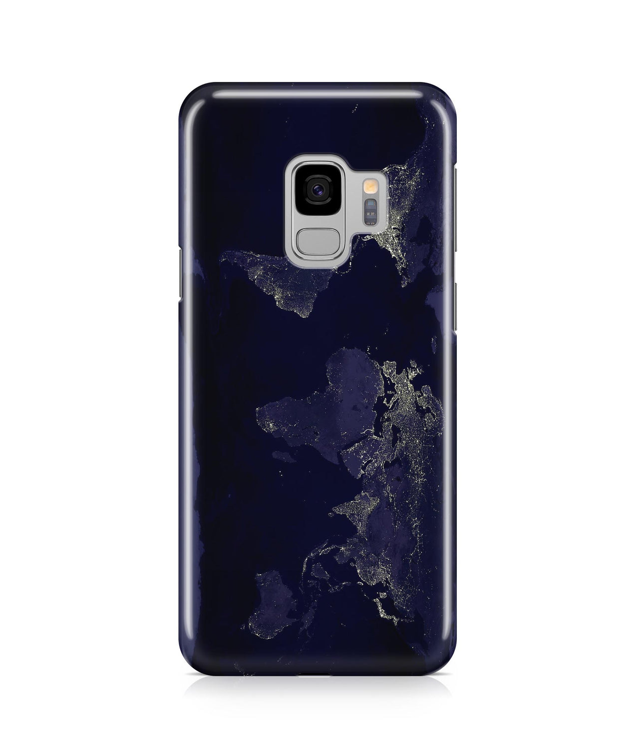 World Map From Space Printed Samsung J Cases