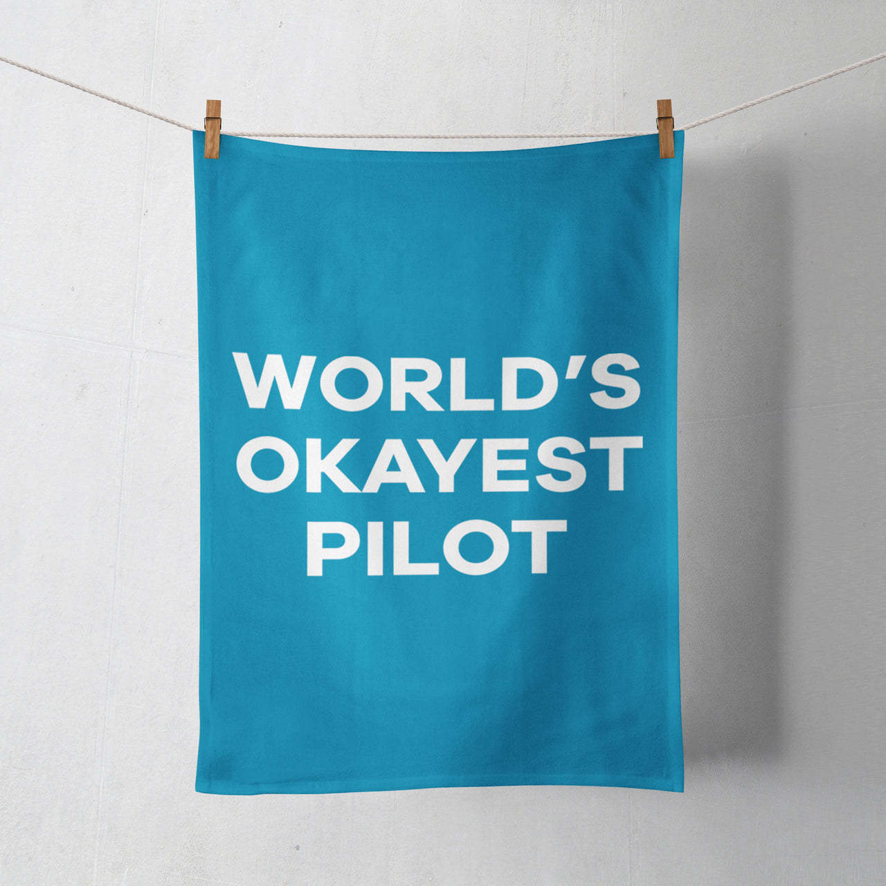 World's Okayest Pilot Designed Towels