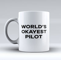 Thumbnail for World's Okayest Pilot Designed Mugs
