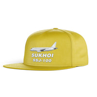 Thumbnail for Sukhoi Superjet 100 Designed Snapback Caps & Hats
