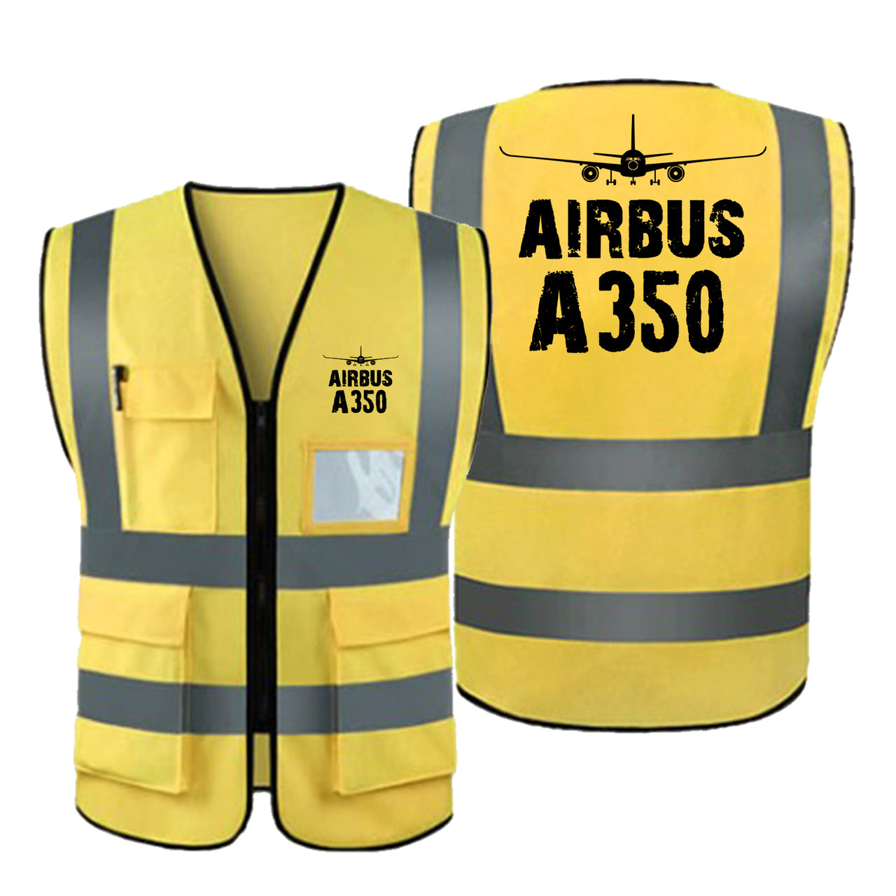 Airbus A350 & Plane Designed Reflective Vests