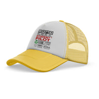 Thumbnail for Student Pilot Label Designed Trucker Caps & Hats