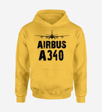 Thumbnail for Airbus A340 & Plane Designed Hoodies