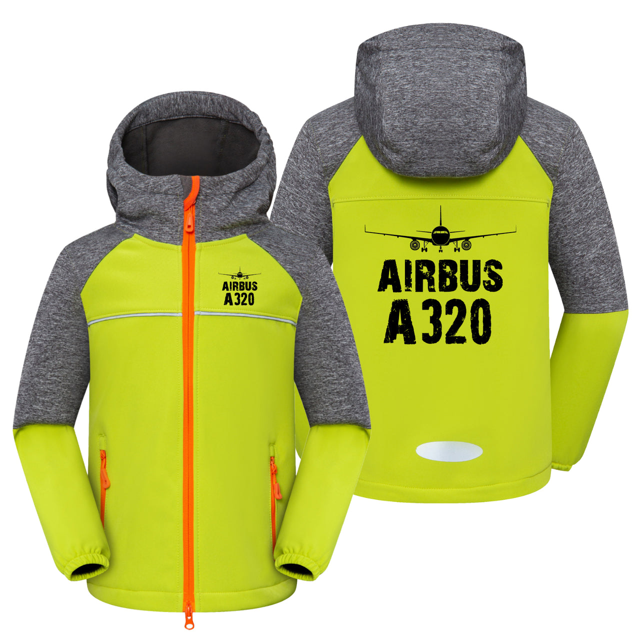 Airbus A320 & Plane Designed Children Polar Style Jackets
