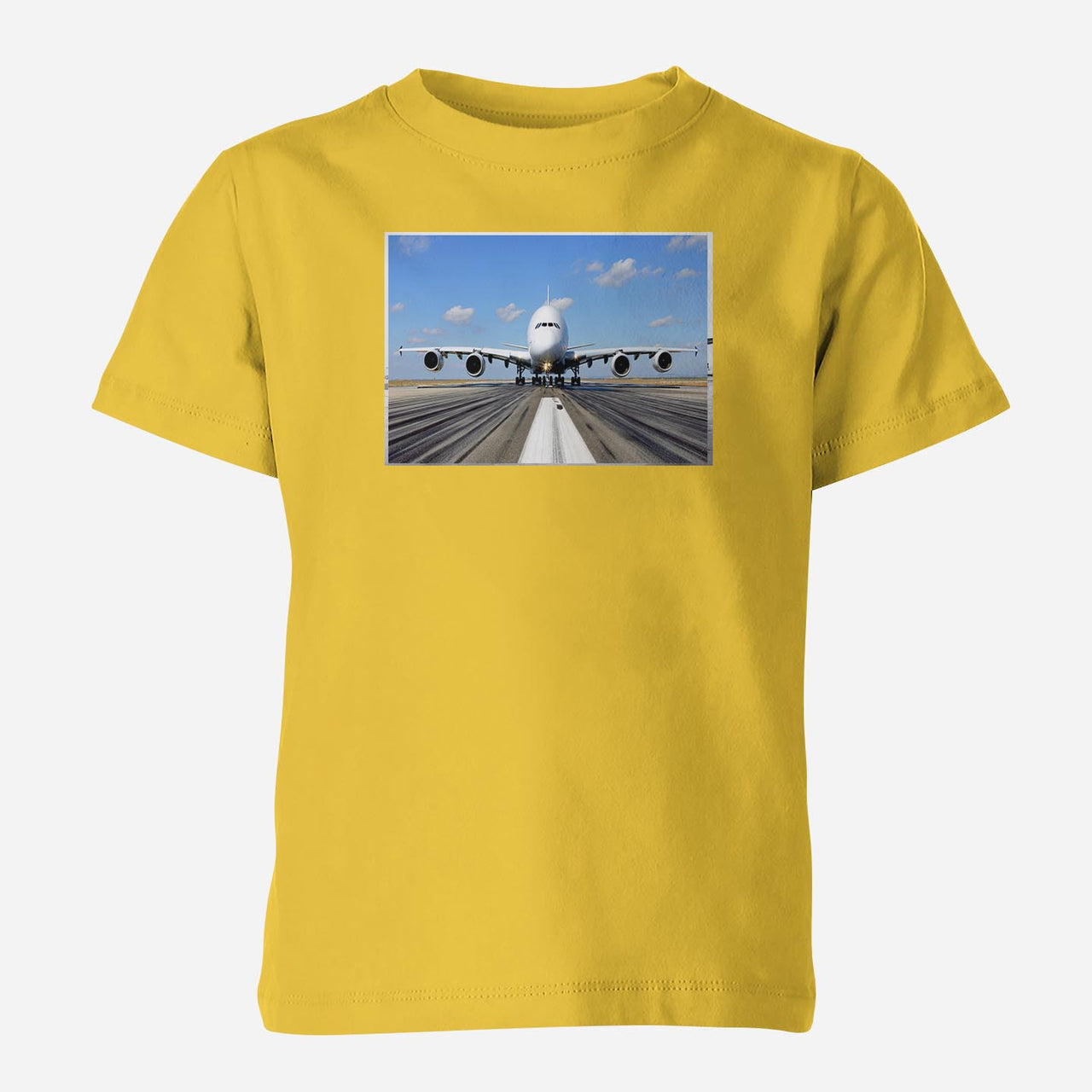 Mighty Airbus A380 Designed Children T-Shirts