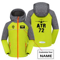 Thumbnail for ATR-72 & Plane Designed Children Polar Style Jackets