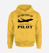 Thumbnail for Get High Every Day Sleep With A Pilot Designed Hoodies