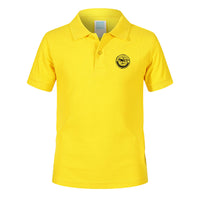 Thumbnail for Aviation Lovers Designed Children Polo T-Shirts