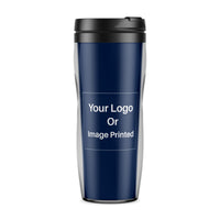 Thumbnail for Your Custom Image & Logo Designed Plastic Travel Mugs