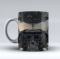 Thumbnail for Boeing 787 Cockpit Printed Mugs