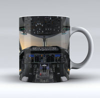 Thumbnail for Boeing 787 Cockpit Printed Mugs