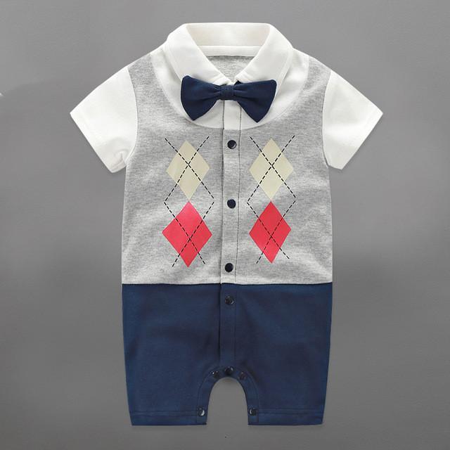 Cool Style Pilot Uniform Designed Baby Jumpsuits