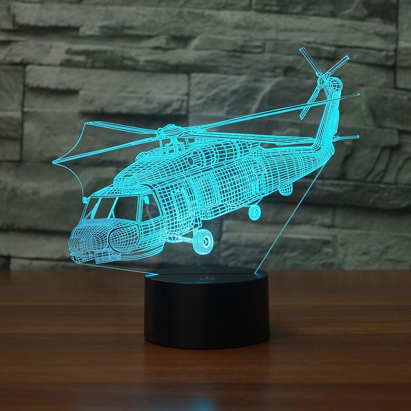 Sikorsky SH-60 Seahawk Designed 3D Lamp Pilot Eyes Store 