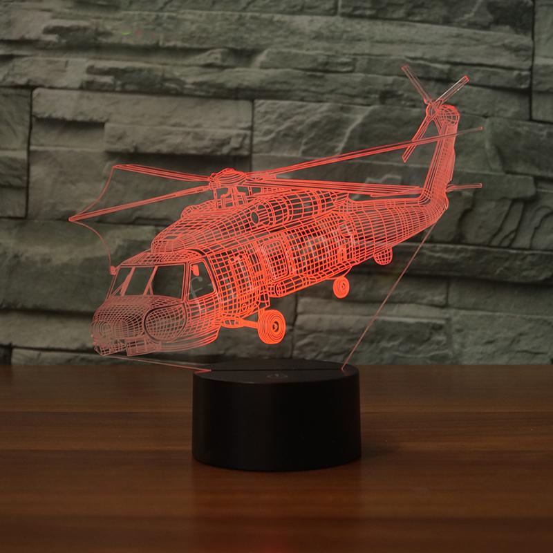 Sikorsky SH-60 Seahawk Designed 3D Lamp Pilot Eyes Store 