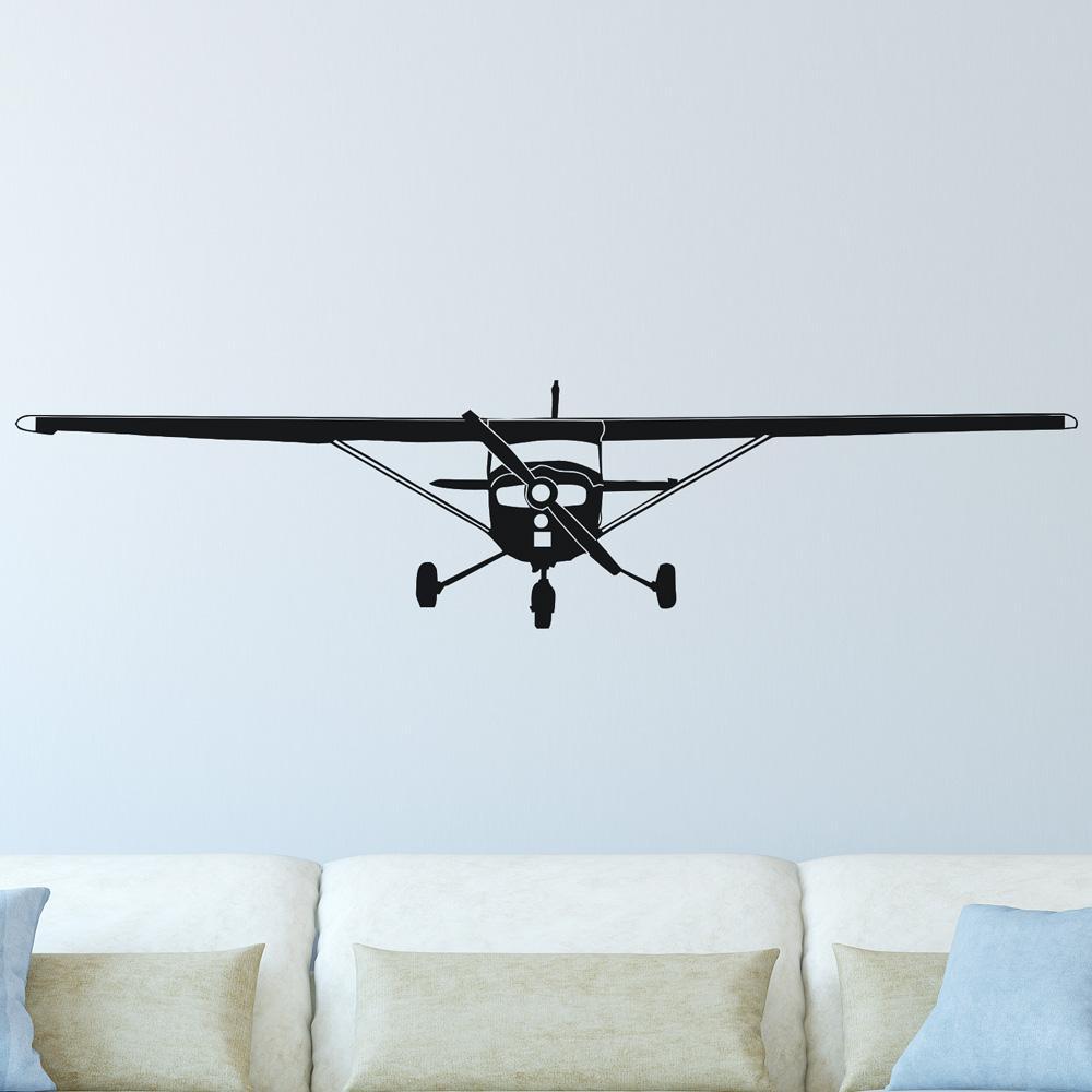 Face to Face with Cessna 172 Skyhawk Designed Wall Stickers