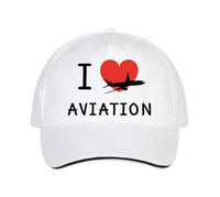 Thumbnail for I Love Aviation Designed Hats