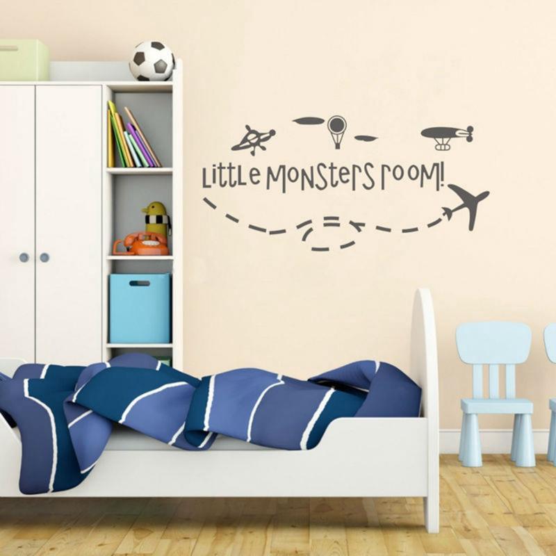 Little Monsters Room Designed Wall Stickers
