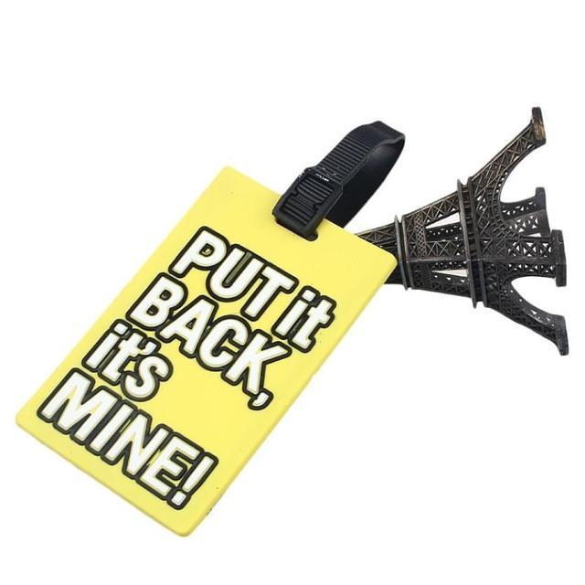 Not Your Bag & Put it Back Designed Luggage Tags