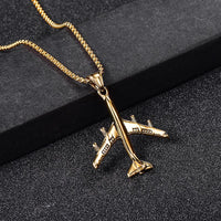 Thumbnail for Stainless Steel & Super Quality Airplane Shape Necklaces