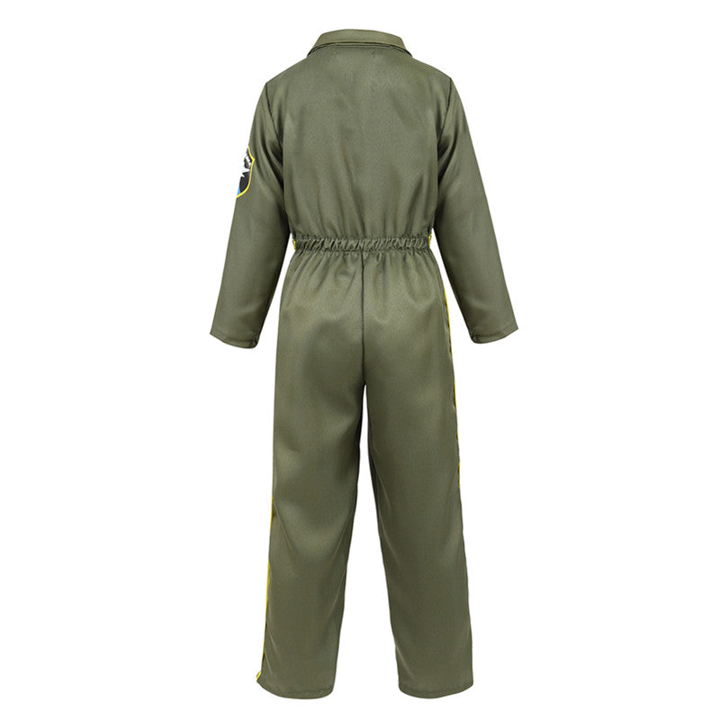 Fighter Pilot & Air Force & Fighter Jet Designed Uniform for Kids