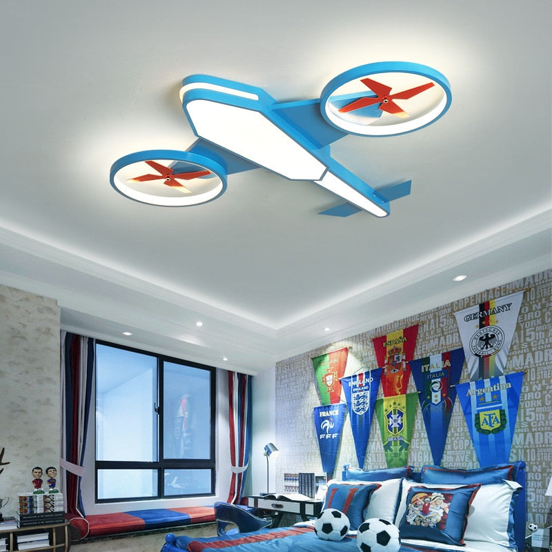Futuristic Ceiling Type Airplane Shape Wall Lamp